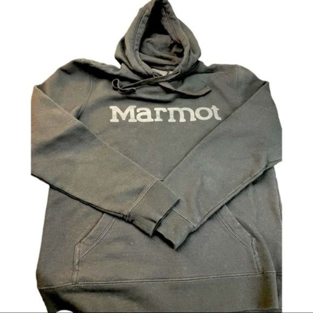 Marmot Hoodie Black Youth 10-12